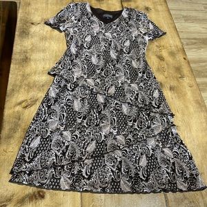 Asymmetrical Tiered Dress